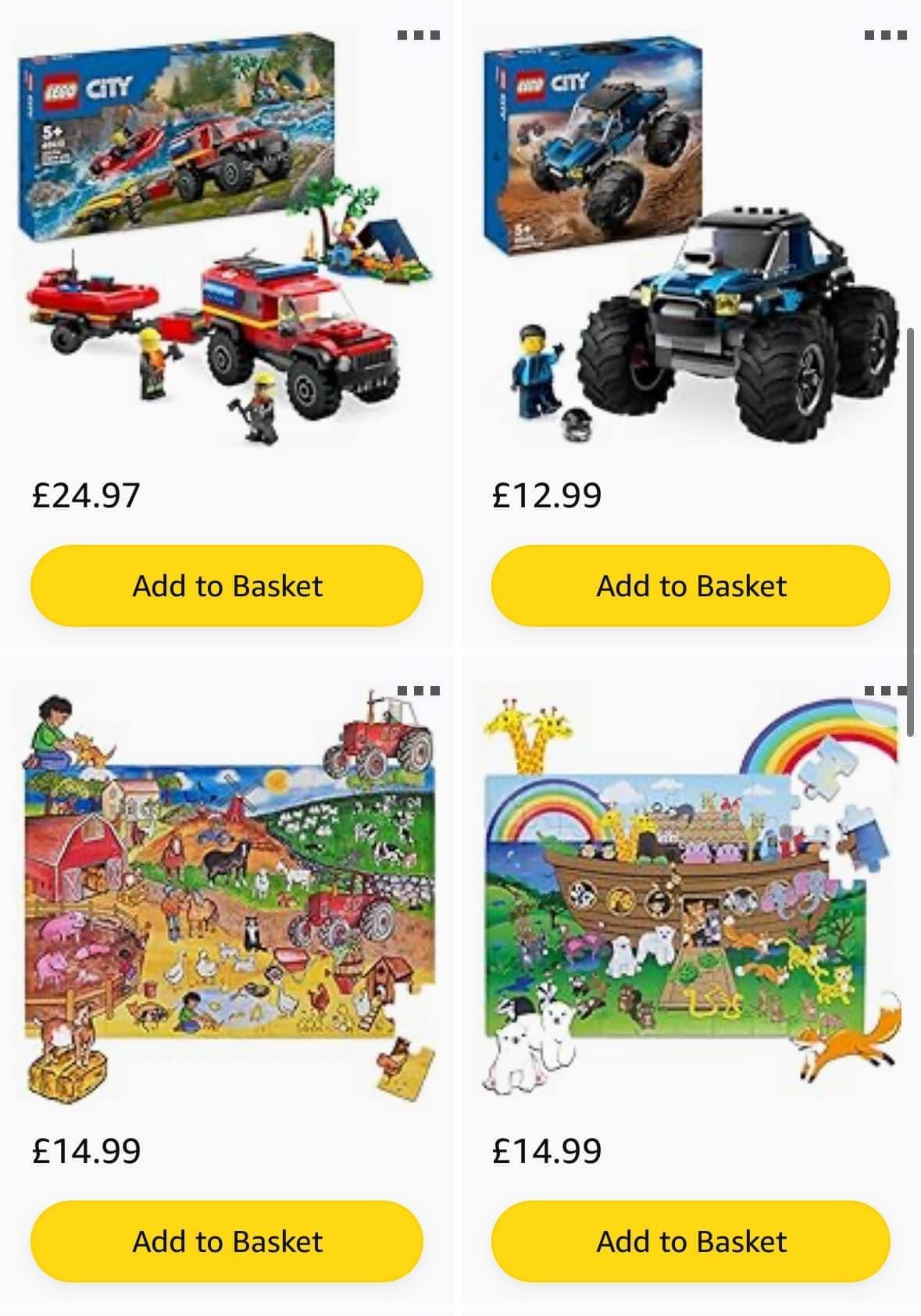 Example from the Amazon Wish List